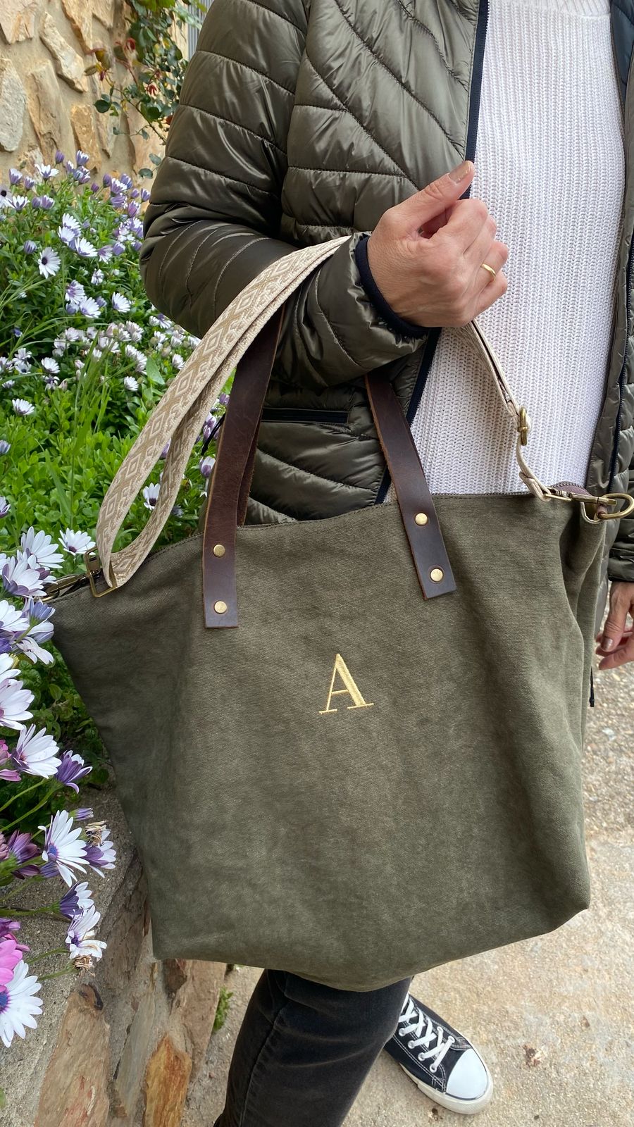 Bolso Personalizado Canvas y piel Ariosto - Belorias