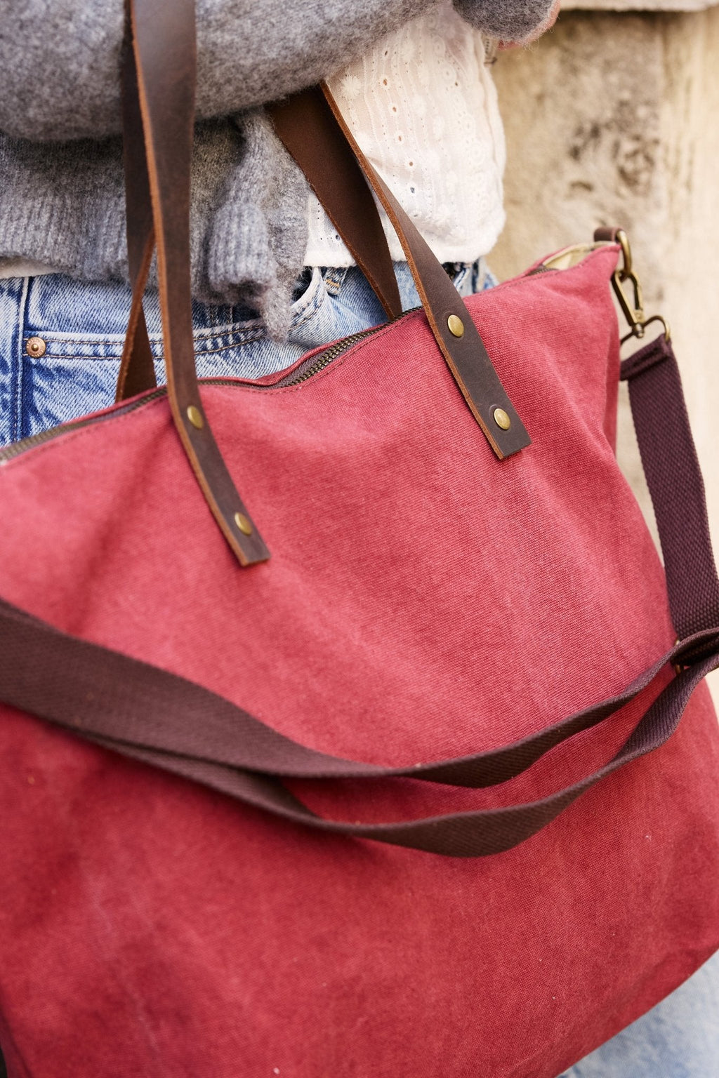 Bolso Personalizado Canvas y piel Ariosto - Belorias