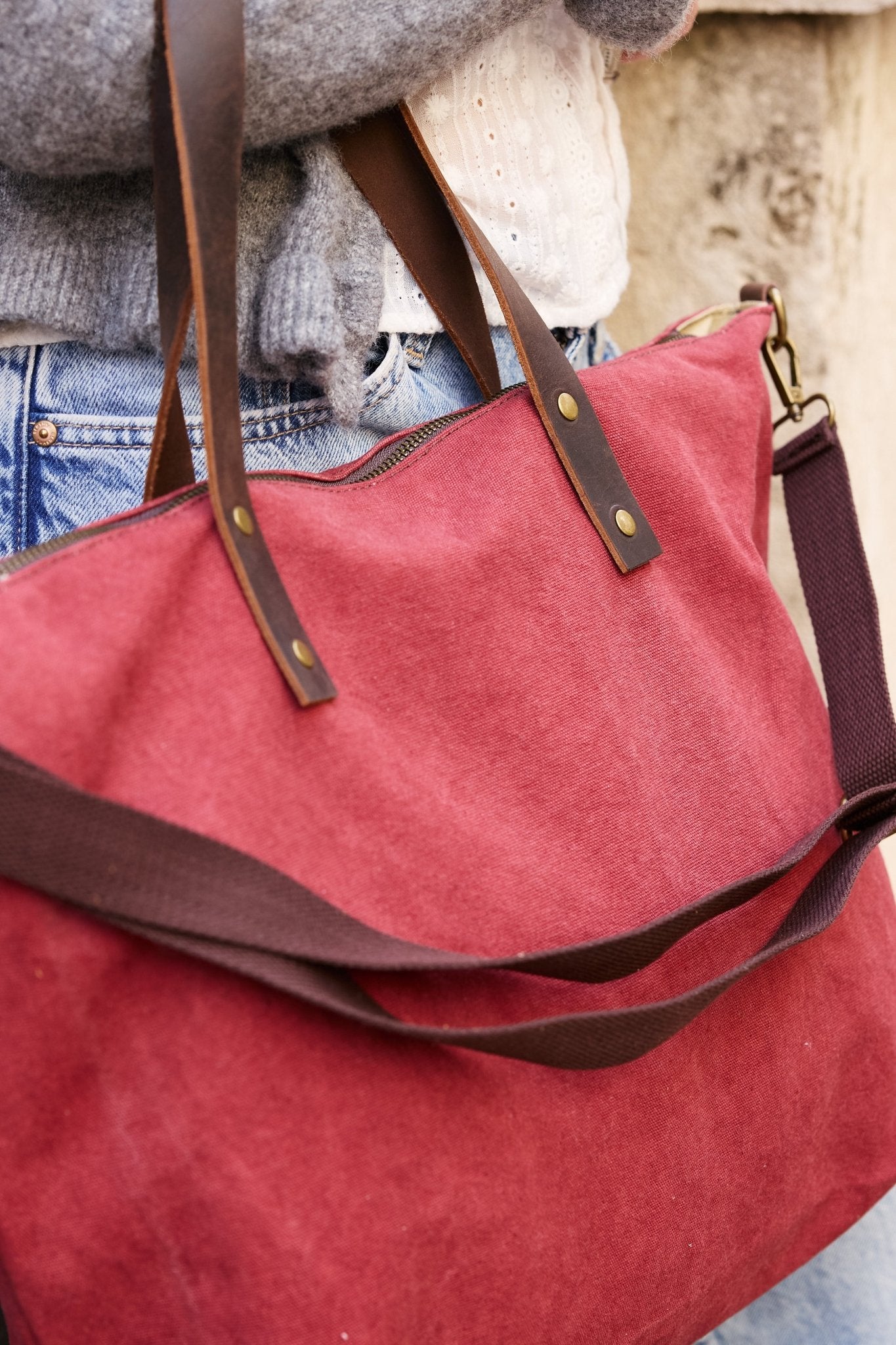 Bolso Personalizado Canvas y piel Ariosto - Belorias