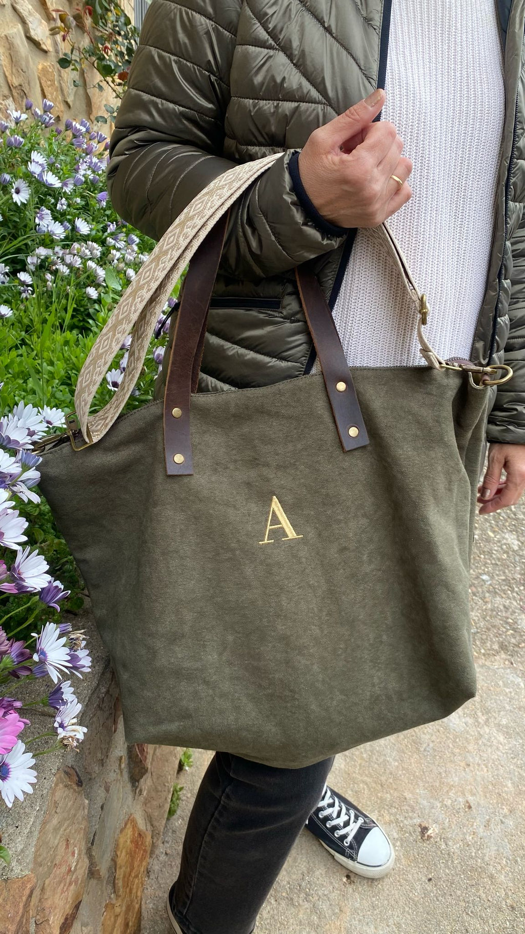 Bolso Personalizado Canvas y piel Ariosto - Belorias